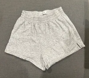 Gray Women's Shorts - Abercrombie Soft AF thumbnail 1