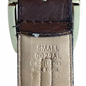 Western Boho Brown Studded Genuine Leather Belt Antique Gold Women’s Size Small thumbnail 9