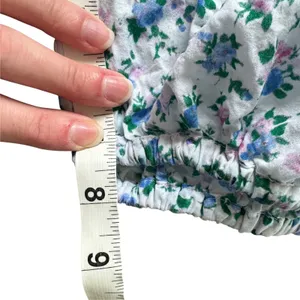 LoveShackFancy Violet Smocked Mini Dress Blue Floral thumbnail 11