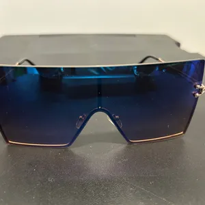Blue Oversized Sunglasses thumbnail 10