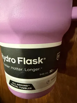 New Hydro Flask Tumbler Purple thumbnail 3