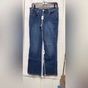 Ashley Bootcut‎ Jeans Womens Size 6 Blue Denim Bootcut Mid Rise CFR-C thumbnail 3