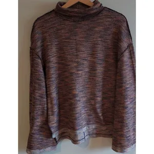 Free People Women's Multicolor Turtleneck Pullover Sweater Size S thumbnail 6