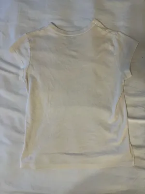 Brandy Melville Cream Graphic Tee thumbnail 2