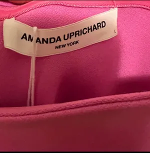Amanda Uprichard Ronit Dress in Pink thumbnail 5