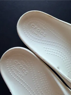 Crocs Women's Kadee II Flip Thong Sandal in white, lightweight, size 8 women's thumbnail 8