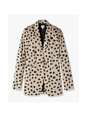 NEW TEREA Women's Catalina Blazer XL Tan thumbnail 8