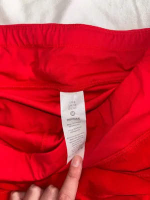 Red athletic skirt Size 8 thumbnail 2