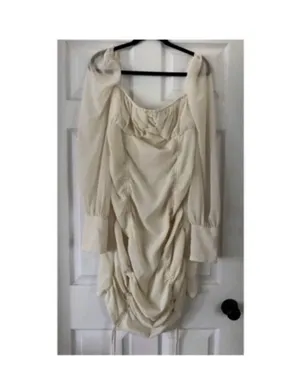 Pretty Little Thing Dress Mini White thumbnail 7
