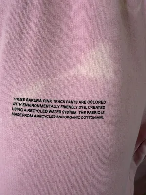 Pangaia Sakura Bumblegum Pink Jogger Sweatpants‎ Women’s Size XS thumbnail 4
