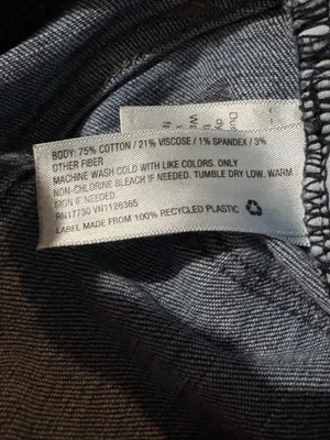 Universal Thread High Rise Slim Straight Jeans | Size: 12 thumbnail 6