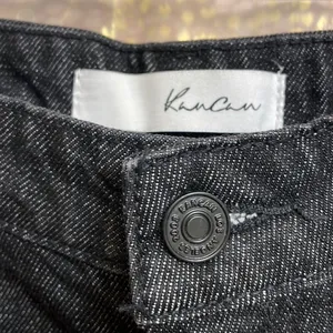 KanCan Wayne black raw hem high rise distressed shorts 11/29 NWT thumbnail 9