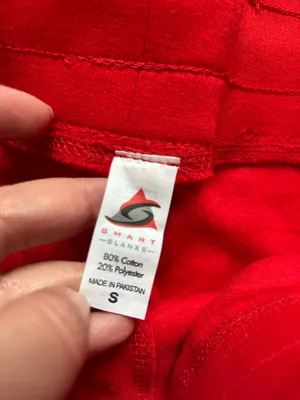 Transitions Women's Red Track Joggers thumbnail 2