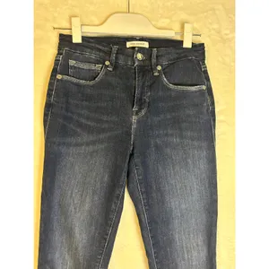 Good American Good Legs Crop Skinny Jeans Women 2/26‎ Dark Wash High Rise Denim thumbnail 2