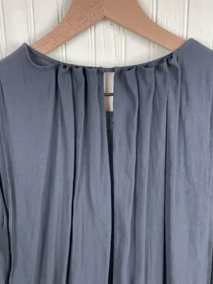 Free People Soul Serene Top Black Size XS Sheer Contrast Whimsigoth Boho Witchy thumbnail 14