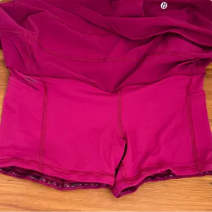 LULULEMON Pace Rival Skirt 4-Way Stretch Deep Fuchsia Size 2 thumbnail 11