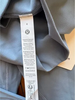 Lululemon Align With Pockets High-Rise 25” Steel Blue Size 4 NWT thumbnail 6