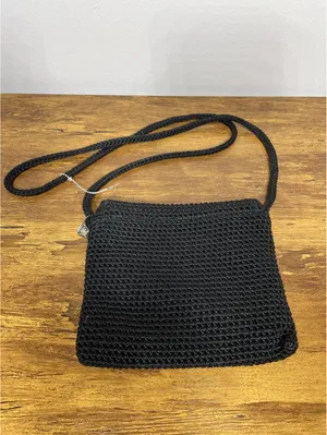 The Sak Iconic 90s/Y2K Crochet Crossbody Minimalist Clean thumbnail 4