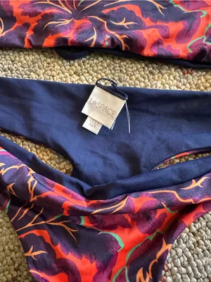 NWT L*Space Fleur Liberty Fabrics Luna Itsy Cut bikini set small thumbnail 3