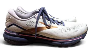 Brooks Ghost 15 Running Shoes Grey Pink Copper 9.5M thumbnail 1