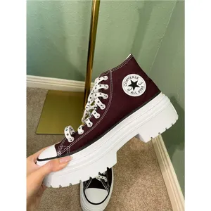 Converse Chuck Taylor All Star Lugged Sneakers Star Reflective Laces Size 9.5 thumbnail 4