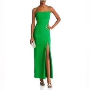 AQUA Cutout Crepe Gown‎ Size 0 thumbnail 3
