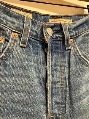 LEVI’S Ribcage Straight Ankle Jeans size‎ 24 High Rise thumbnail 6