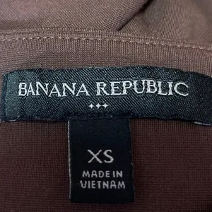 Banana Republic Women's Brown Sleeveless Square Neck Bodysuit Tank Top Size XS thumbnail 3