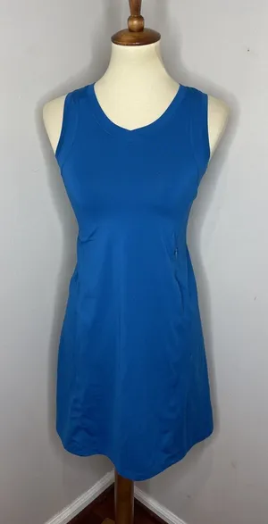 Womens Arc'teryx Soltera Blue Sleeveless Dress XS‎ thumbnail 1