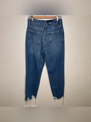 Good American Good Vintage Jagged Hem jeans 8/29 thumbnail 9