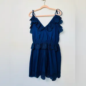 & OTHER STORIES Embroidered Strappy Mini Dress thumbnail 11