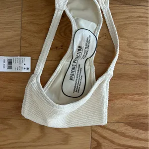 PacSun Ivory Scrunch High Cut Bikini Bottom thumbnail 3