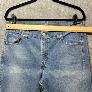 Levis Relaxed Bootcut Stretch Jeans Womens‎ 14 Misses Medium Wash Denim Mid Rise thumbnail 2