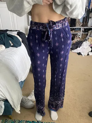 Purple Patterned Pants thumbnail 5