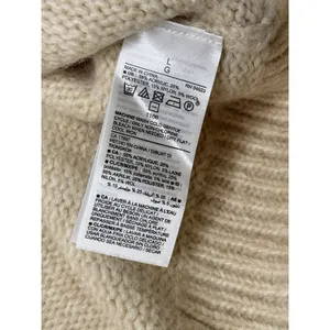 Old‎ Navy Crew Neck Fair Isle Sweater Women Sz L Wool Blend Retro Boho Boxy Warm thumbnail 6