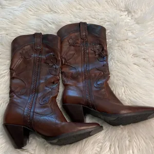 White Mountain, Santa Fe, Western CowboyBoots size 8.5 brown color thumbnail 14