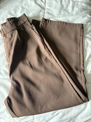 Amazon Brown Wide-Leg Trousers thumbnail 1