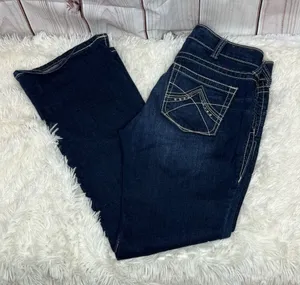 Ariat REAL Spitfire Bootcut Riding Jeans SHORT thumbnail 1
