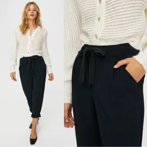 Wilfred • Aritzia Allant Pant black cropped slouchy dress trouser thumbnail 5