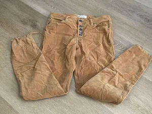 Free People Button Fly Corduroy Pants thumbnail 2