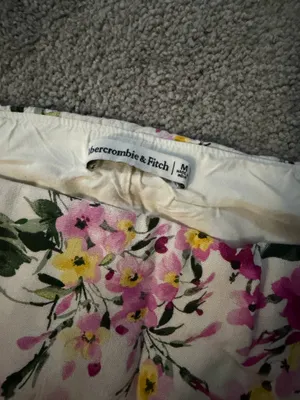 Abercrombie Floral Linen Skort thumbnail 3