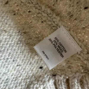 J. Jill Women's Mock Neck Pullover Sweater Oatmeal Gray Speckled Knit Size M thumbnail 6