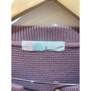 Free People FP‎ Beach Mauve Purple Waffle Knit Henley Sweater XS Relaxed Fit thumbnail 2