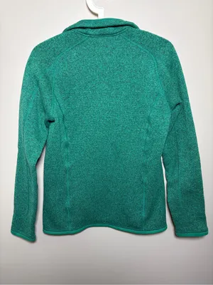 Patagonia Better Sweater Pullover Fleece 1/4 Zip Green thumbnail 3