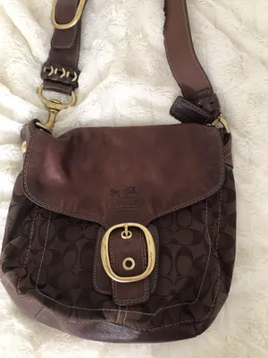 Vintage Bleeker Signature Large Flap Bag thumbnail 5
