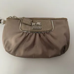 Coach‎ Amanda Satin Women's Wristlet Gray 42032 K thumbnail 2