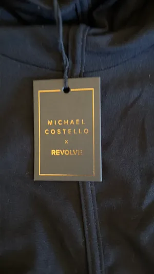 Costello Michael x Revolve Mini Dress black thumbnail 2