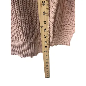 Aerie Size Medium Light Pink Knit Round Neck Sweater Coquette Soft Cozy‎ thumbnail 8