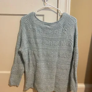 Old Navy Women's Light Blue Sweater thumbnail 3