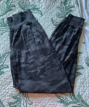 Athleta Black Camo Joggers  thumbnail 1